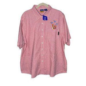 NWT 90's Womens Winnie The Pooh Tigger Red Gingham Plaid Jerry Leigh Size‎ 22